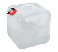 Bidon d'eau pliable, récipient d'eau potable pliable avec robinet, support de stockage d'eau en plastique portable pour cuisine de voyage de camping, matériau PP PE léger (10L)