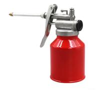 Bidon d'huile à pression manuelle de 250 ml avec bec long pour une lubrification précise et une application de graisse sur les véhicules (A)