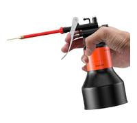Bidon d'huile avec bec verseur - 350 ml - Distributeur de lubrifiant avec bec droit pour garage, petits appareils électroniques, industrie