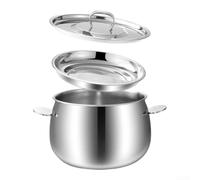 Bidon d'huile en acier inoxydable avec deux poignées et élément filtrant pour stocker diverses huiles de cuisson (1,7 l)