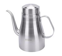 Bidon D'huile étanche en Acier Inoxydable de Grande capacité pour la Cuisine de Restaurant, Conception Ergonomique pour un Versement Fluide et une Base Stable (32 onces)