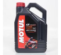 Bidon D'huile Pour Moto Scooter Deux Roues Motul 7100 10w30 Moteur 4t En 4l Neuf