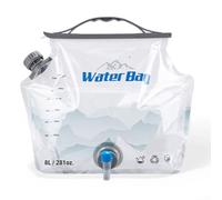 Bidon Eau Souple 8L 43x36cm Grande Capacité Portable | Ultra-léger 150g, pliable, gain de place, pour facile à pour transporter, parfait pour voiture voyage