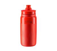 Elite Sport Bidon vélo Fly Tex ultraléger sans BPA texture TEX Rouge 550 ml