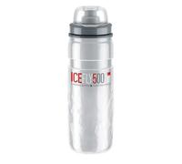 ELITE Ice Fly Bidon Cyclisme 500ml Fumé Isotherme - Gourde Vélo Double Paroi Thermique Sans BPA - Pour Route VTT Gravel