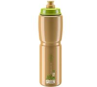 BIDON ELITE JET GREEN BROWN 950 ml VERT/MARRON LOGO BLANC - 203002 -