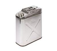 Bidon en acier inoxydable 20 L - Berger + Schröter GmbH - Certifié UN - Pour liquides inflammables - Valve de purge