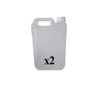 Bidon en Plastique de 5 litres PEHD AUDE Plastique - idéal pour Tous Les liquides, Eau, Huile, Sauce, réservoir pour climatisation/Camping/Camping-Car (1) (2)