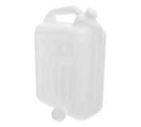 Bidon en Plastique PE de 5 Litres à Large Ouverture avec Poignée | Bouchon Vissé Hermétique, Qualité Alimentaire, Versement Pratique pour Eau Distillée, Vin, la Cuisine ou Camping en Camping
