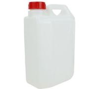 Bidon, jerrican en plastique (PEHD) pour usage alimentaire avec bouchon - 5L - Linxor