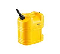 VEVOR Bidon essence 19 L avec bec verseur, graduation transparente, débit max 15 L/min, Jaune