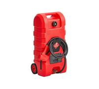 Bidon Essence Diesel sur Roues Réservoir Carburant 56,7L Avec Pompe à Main pour VTT