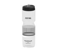 Bidon grand volume 975 ml Magnum Zéfal ( Translucide et noir / 975 mL )