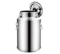 Bidon Inox Huile d Olive 5/120 Litres,Seau en Inox Avec Couvercle De Transport De Lait De Ferme Bidon De Baratte,capacity-120Liters