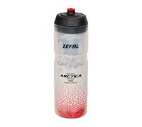 Bidon isotherme - Zefal - Arctica 75 - Argent/Rouge - 750ml - Isotherme 2h30