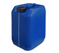 Bidon - Jerrican 10 L Bleu HDPE ouverture DIN 51 qualité alimentaire (22041)