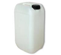 plasteo Bidon - Jerrican 15 L, HDPE Naturel, Ouverture DIN 61 qualité Alimentaire (22096)