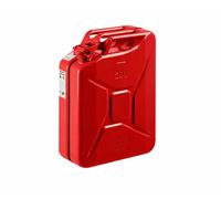 Bidon d'essence 20L ROUGE métal bidon de carburant RAL 3020 TÜV UN voiture...