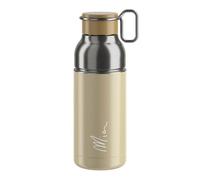 BIDON ELITE MIA 650ml BEIGE/PLATA