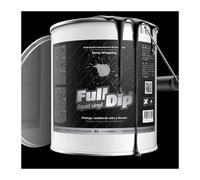 Bidon Peinture Élastomère En Spray Full Dip 4l - Finition Noir Mat