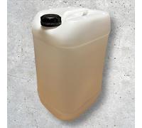 Bidon Plastique 25 L litres avec Bouchon Hermétique DIN 61 - PEHD Résistant pour Liquides Alimentaires et Chimiques - Poignée Ergonomique, Empilable - Réutilisable et Durable - Jerry can Jerrican