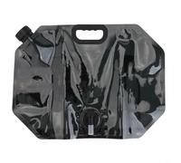 Bidon pliable de 8 l, peu encombrant, 31 x 42 cm, léger (vert) | Capacité de 8 l, robinet intégré, design pliable, matériau PET/PE, idéal pour le camping