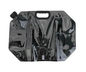 Bidon pliable de 8 l, peu encombrant, 31 x 42 cm, léger (vert) | Capacité de 8 l, robinet intégré, design pliable, matériau PET/PE, idéal pour le camping