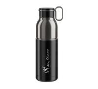 Elite Sport Bidon Termo Mia 550 ml Acier inoxydable isotherme 12 h Noir/Gris