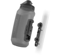 Bidon Twist 750ml Noir/Transparent + Fixation pour Vélo FL-TS-09676 (Tbl) Fidlo