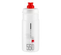 Bidon vélo Elite Jet 550 ml en plastique bio ( Transparent / 550 mL )