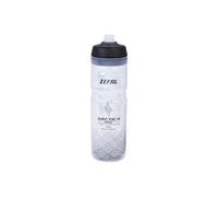 Zéfal Bidon vélo Arctica Pro – 750 ml isotherme, inodore et étanche – Argenté/Noir