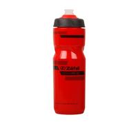 ZEFAL Sense Pro - Bidon/gourde à eau vélo/sport - Premium et Etanche, Mixte Adulte, Rouge/noir, 650 & 800 ml