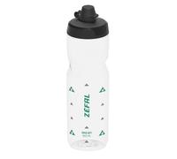 ZEFAL Sense Soft 80 No Mud Bidon Velo - Gourde VTT Avec Protection De La Tetine - Bidon Eau Sport Sans BPA - Translucide, 800ml