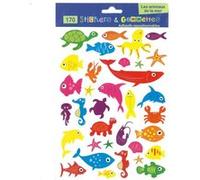 Bidule et Tralala - Stickers et Gommettes - Les Animeaux de la Mer G