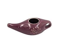 Biebri Neti Pot de nettoyage nasal en céramique Violet 250 ml
