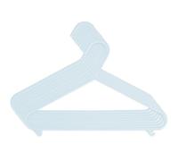 Bieco 04014156 Lot de 8 cintres pour enfants, 29,5 x 18 x 4,23, bleu (glace bleue)