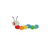 Bieco 23-021947 - Porte Manteau Bébé Ou Enfant Caterpillar, Du Bois