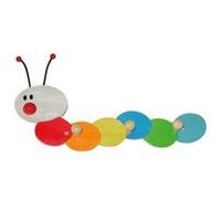 BIECO 23-021947 - PORTE MANTEAU BÉBÉ OU ENFANT CATERPILLAR, DU BOIS G