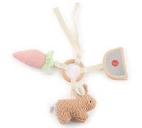 Bieco Activity Toy Bunny Fine jouet contrasté à suspendre 1 pcs