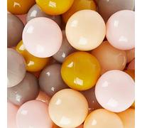 BIECO Balle Piscine Sunrise | 100 Pièces | Balle Bébé en Plastique