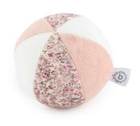 BIECO Ballon de Foot Souple avec hochet | Ø 10 cm | Balle en Tissu bébé avec grelot | Balle en Peluche Douce | Petit Ballon de préhension | hochet pour bébé