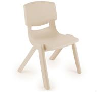 Bieco Chaise enfant empilable dès 1 an, supporte jusqu à 80 kg, pour intérieur et extérieur, chaise de jardin et chambre enfant