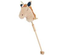 BIECO Cheval Baton Licorne Magic | Hobby Horse | Hobby Horse Cheval Realiste | Monter à Cheval Enfant a Monter Obstacle Hobby Horse Pas Cher Têtes de Cheval à Chevaucher Tete de Cheval