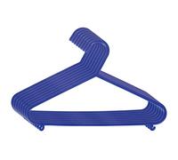 Bieco Cintre Enfant 8 pcs. Vieux Bleu Foncé | Longueur env. 30 cm | Cintre Bébé Cintres Enfants Plastique Ceintres pour Enfant Cintres Bebe Fille Ceintre Bébé Cintre Bebe Garcon Ceintre Enfant