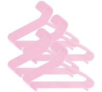 BIECO cintres bébé enfant cintres pour bébés cintre cintres en plastique pour la longueur de l'armoire de stockage garde-robe 29.5cm, 32 pièces, rose, petit, ARTN 90032141