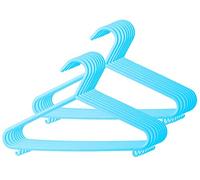 Bieco Cintre Enfant 16 pcs. Bleu Clair | Longueur env. 30 cm | Cintre Bébé | Cintres Enfants Plastique | Ceintres pour Enfant Cintres Bebe Fille Ceintre Bébé Cintre Bebe Garcon Ceintre Enfant