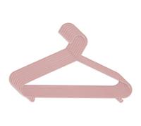 Bieco Cintres Enfants 8 pcs. Vieux Rose | Longueur Environ 30 cm | Cintre Bébé Fille et Garçon