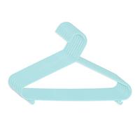 Bieco Cintres Enfants 8 Pièces Turquoise | Longueur Environ 30 cm | Lot