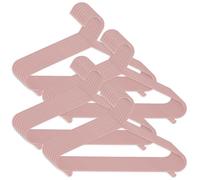 BIECO Cintres pour Bébé et Enfant - Hangers en Plastique, 29,5 cm, 32 Pièces, Vieux Rose, Petit, ArtN 90032154
