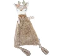 Jouet pour bébé - BIECO - Peluche chevreuil Ella - Doudou plat renard - Animaux de la forêt